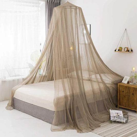 Silver Fabric EMF Faraday Bed Canopy